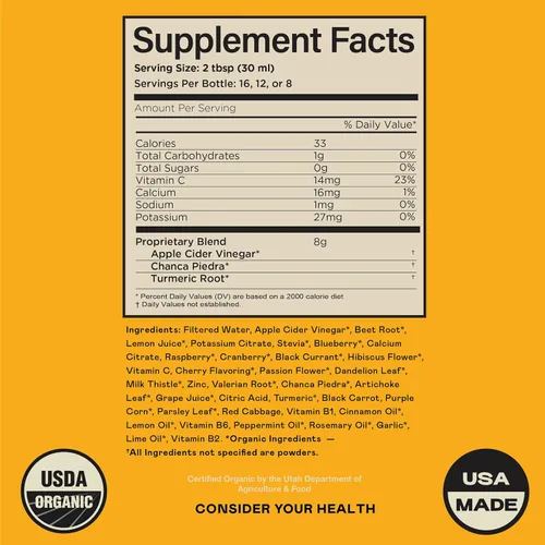 Miniatura 4 de Vesícula Biliar Completa 8oz - Suplemento de Fórmula Líquida Natural Orgánica para Limpieza de Cálculos Biliares, Apoyo y Lodos