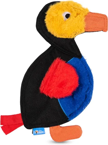 Miniatura 13 de The Dodo Woodland Animals - Juego de 2 juguetes para perros sin relleno: oso y árbol; juguete para perros sin peluche chirriante + juguete Oso