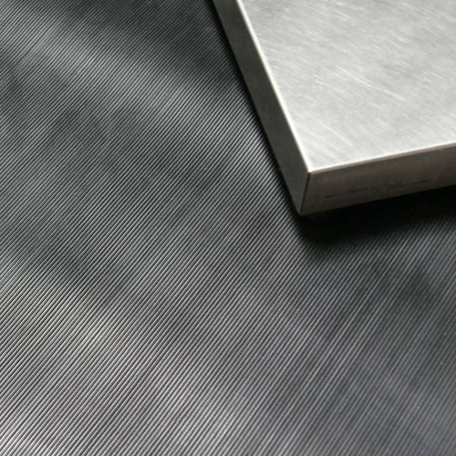Miniatura 9 de Rubber-Cal "Fine Rib" alfombra de goma acanalada – 1/8" de espesor x 48" de ancho, rollos de goma gruesa – negro – disponibles en 5 longitudes, Negro