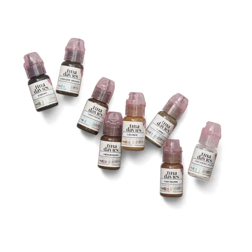 Miniatura 10 de Tina Davies Professional X Perma Blend Pigmento para cejas – Maquillaje permanente para cejas – Los colores curan fieles al tono – Alta retención