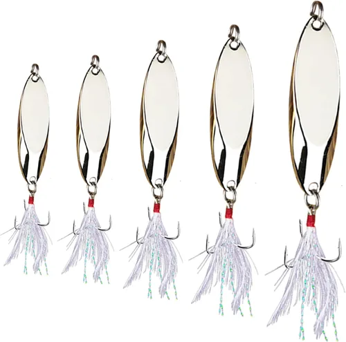 Fishing Lures Fishing Spoons Plateado (sliver)