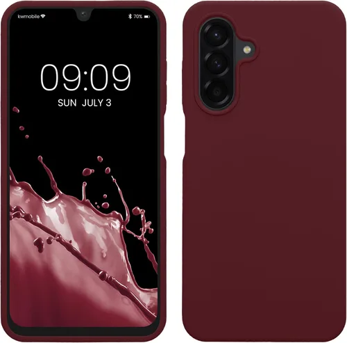 Miniatura 274 de kwmobile Funda Compatible con Samsung Galaxy A14 5G - Funda de teléfono de TPU y silicona con acabado suave - Verde Lima
