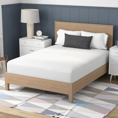 Miniatura 3 de Classic Brands. Defend-A-bed protector de colchón impermeable, Poliéster, Blanco, gemelo