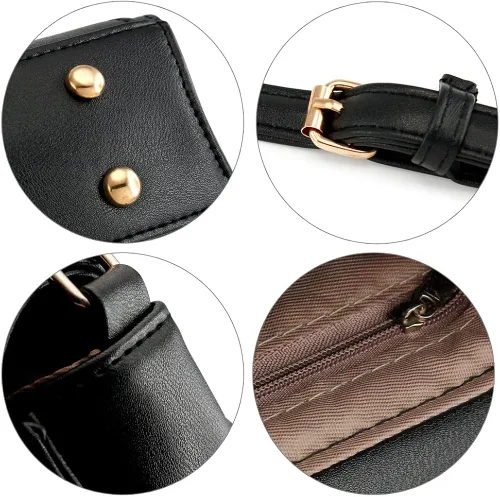 Miniatura 7 de Oct17 Moon Luna Design Monedero Kitty Cat Satchel bolso de hombro diseñador mujeres bolso Tote PU cuero Sailer