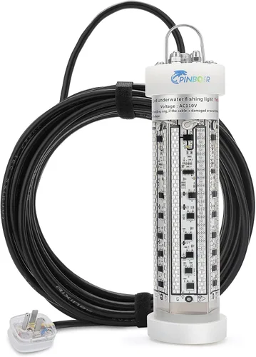 Miniatura 10 de Luz de pesca submarina 12 V 15000 LM 110 V 35000 LM verde, blanco, azul, amarillo, LED sumergible barco nocturno impermeable IP68 en agua dulce