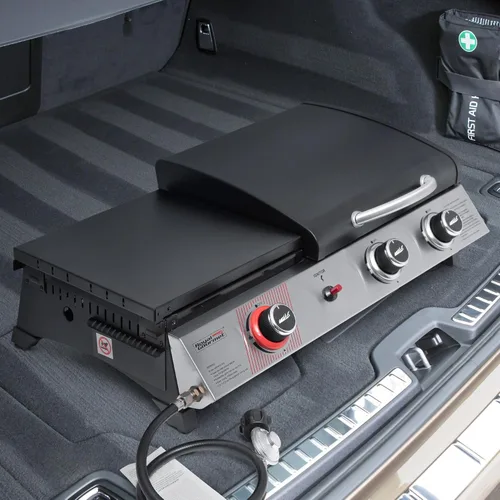 Miniatura 12 de Royal Gourmet PD1305H - Combo de parrilla y plancha de gas propano de 3 quemadores con tapa, combo de parrilla 3 en 1 con salida de 29,000 BTU