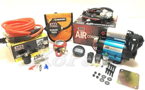Miniatura 3 de Proper Spec Kit de compresor de aire Ultimate Wheeler ARB, desinflador de neumáticos E-Z y kit de bomba 4x4