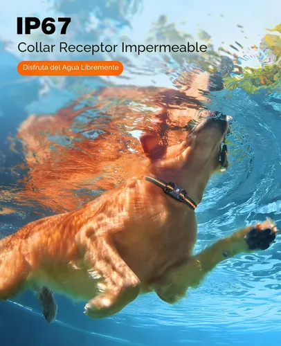 Miniatura 5 de Bousnic Collar de choque para perro, collar de entrenamiento para perros de 3300 pies con control remoto para perros pequeños, medianos y grandes
