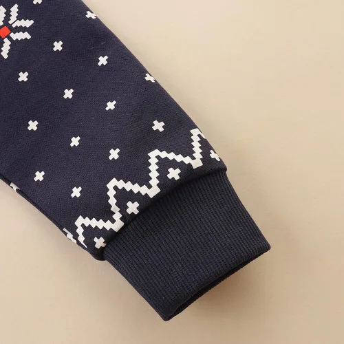 Miniatura 5 de Bumeex Sudadera de manga larga con cuello redondo de algodón para bebé niño pequeño 1-7T