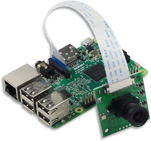 Miniatura 4 de Arducam Sensor de lente OV5647 para cámara Raspberry Pi, lente ajustable e intercambiable M12, enfoque y mejora de ángulo para Raspberry Pi 4/3/3 B+