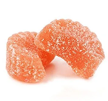 Rebanadas de frutas dulces - naranja [bolsa de 5 libras]