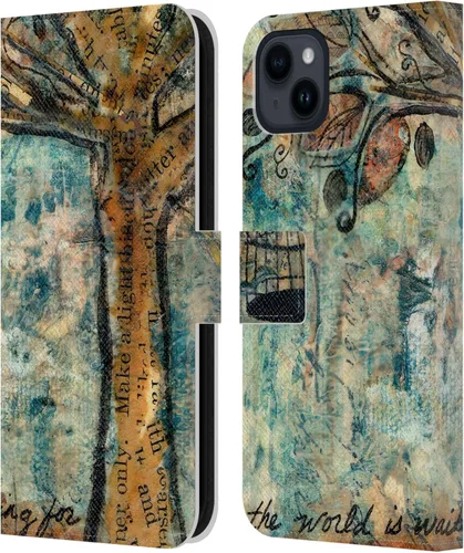 Miniatura 12 de Head Case Designs Officially Licensed Wyanne Half Light Nature 2 Leather Wallet Case Compatible with Apple iPhone 15 Plus