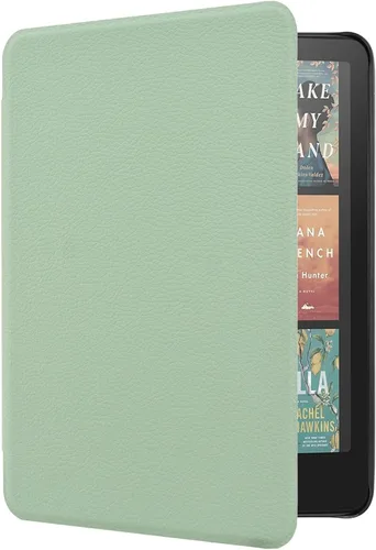 Funda para Kindle Paperwhite 7" 12ª Generación 2024 / Kindle Colorsoft Signature Edition, de piel sintética premium, liviana, resistente al agua,