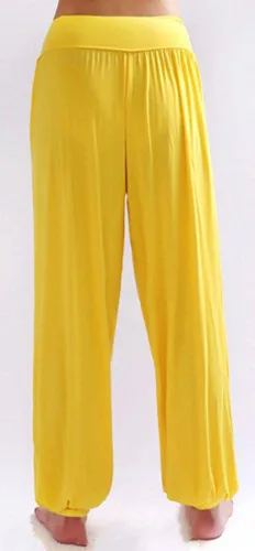 Miniatura 72 de Pantalones de algodón modal para mujer de AvaCostume, pantalones suaves para practicar yoga o deportes.