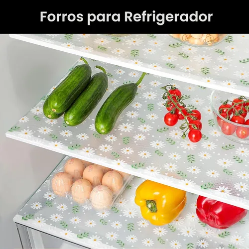 Miniatura 5 de Cooyes Revestimiento para estantes, para armarios de cocina, sin adhesivo, papel para estantes impermeable, con patrón moderno, duradero
