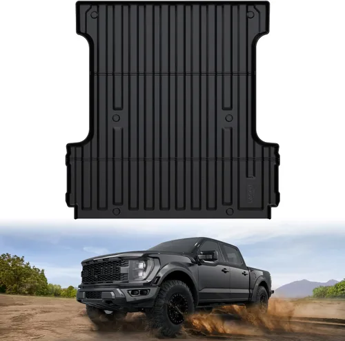 Miniatura 39 de LASFIT Tapete para caja de camioneta para Ford F250 F350 F450 2009-2016 de 6.75 pies Super Duty 81.9 pulgadas