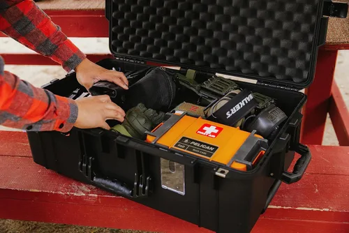Miniatura 5 de Pelican Air 1595 Funda sin espuma (estuche vacío) - Negro