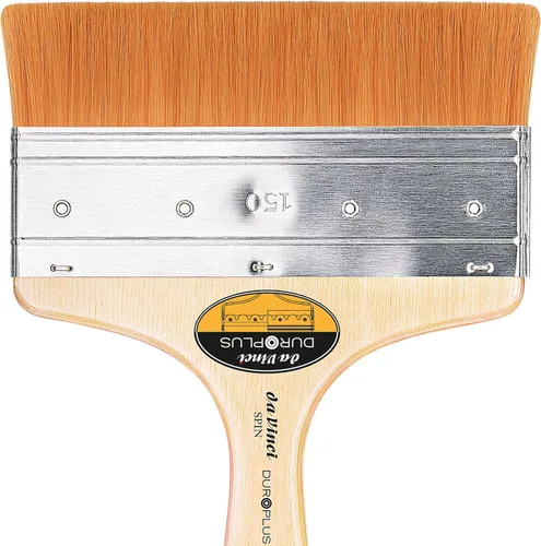 Miniatura 121 de da Vinci Watercolor Series 5580 CosmoTop Spin Pincel de Pintura, Redondo Sintético con Mango Rojo