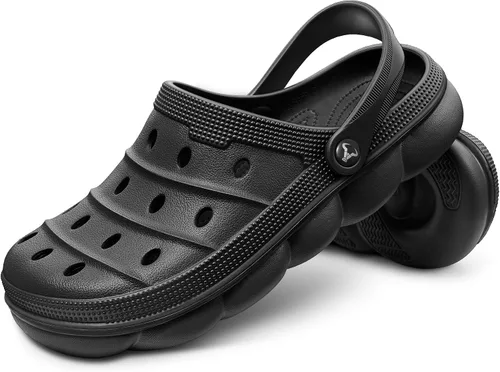 Miniatura 9 de BULLIANT Zuecos para Hombre, Sandalias de Mules Cómodas para Hombre y Mujer con Plantilla Acolchada y Soporte de Arco - EVA Ligera