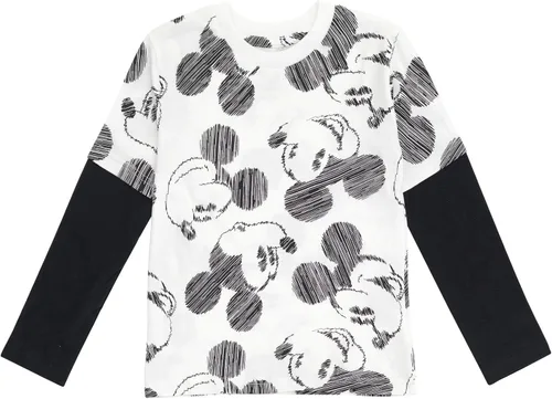 Miniatura 15 de Disney Toy Story Cars - Paquete de 2 camisetas de manga larga para cosplay de Mickey Mouse para niños pequeños