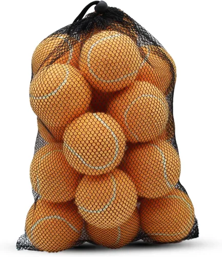 Miniatura 10 de SHYUJAJIE Tennis Balls, 20 Pack Training Tennis Balls,High Elasticity Practice Tennis for Beginner, Exercise Playing Balls for Pet Dog Azul claro