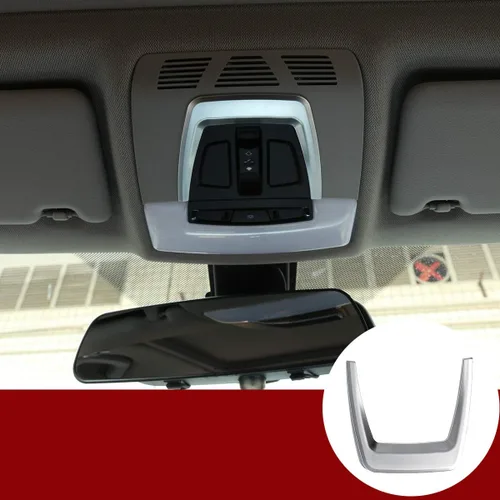 YIWANG Panel de control de luz para techo corredizo de coche, marco para BMW 1 2 3 4 Series F20 F21 F22 F30 F31 F34 F32 F36 X5 F15 X6 F16 X2 F47