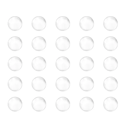 Miniatura 7 de HARFINGTON 250 cuentas de vidrio para hervir bolas de vidrio de 0.236 in de soda y lima, para mezclar botellas, transparente