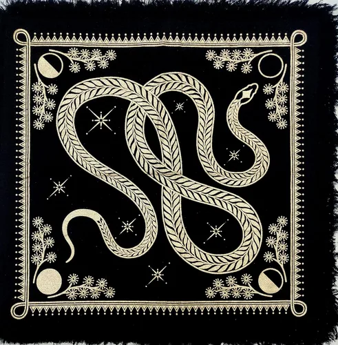Miniatura 43 de CRAFT KALA Tela de altar planetas espirituales, estrellas rituales y galaxia, hermoso sistema solar, sistema solar, oro y plata, 24 x 24 pulgadas