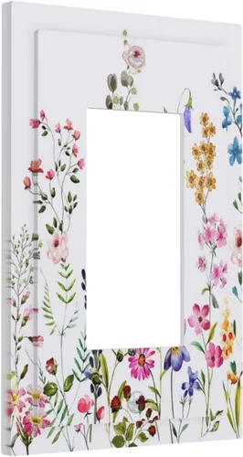 Miniatura 88 de Placa Decorativa de Pared Beige Boho de Mediados de Siglo Sol Abstracto 1-Gang Retro Años 70 Arte Geométrico Moderno con Arco Eléctrico Interruptor
