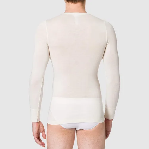 Miniatura 2 de HANRO Camisa de manga larga de seda de lana para hombre