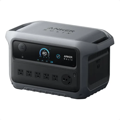 Miniatura 12 de Anker SOLIX C2000 Gen 2 Estación de energía portátil con panel solar bifacial de 200 W, generador solar de 2,400 W (pico 4,000 W), carga completa