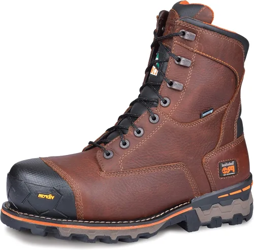 Miniatura 10 de Timberland PRO Boondock - Botas industriales impermeables para hombre, de 8 pulgadas, resistentes a pinchazos