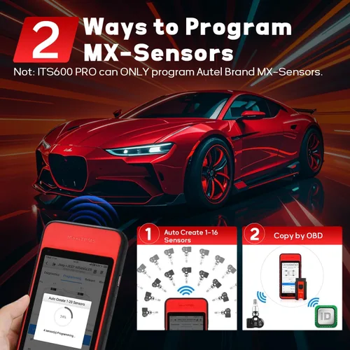 Miniatura 3 de Autel MaxiTPMS ITS600Pro TPMS Herramienta de programación con TPMS completo, versión actualizada de TS508 TS608 MK808TS ITS600 Funciones completas