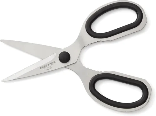 Ergo Chef Tijeras de cocina multiusos, tijeras de acero inoxidable resistentes de alta calidad, aves de corral ultra afiladas, multifunción,