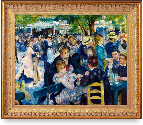 Miniatura 714 de A&T ARTWORK Campo de trigo con cipreses de Van Gogh Las reproducciones de arte clásico mundial, impresiones en lienzo giclée para decoración