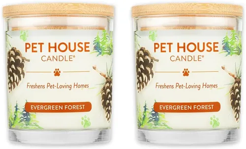 Miniatura 14 de One Fur All, Pet House - Vela 100 % cera de soja, eliminador de olores de mascotas para el hogar, velas aromáticas, no tóxicas y ecológicas
