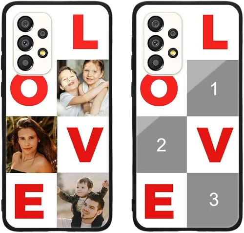 Miniatura 262 de Funda de teléfono personalizada para Samsung Galaxy S22+ / S22 Plus 5G, funda de TPU suave de vidrio templado antiarañazos personalizada con foto