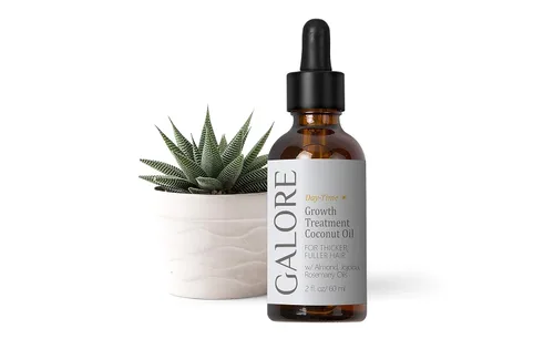 Aceite de coco para cabello y cuerpo, ligero, hidratante diario para cabello y piel secos, aceite de almendra natural, aceite de jojoba y aceites
