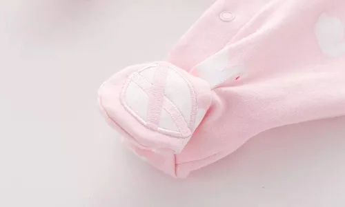 Miniatura 5 de Mameluco de una pieza para bebé de algodón suave con pies para bebés de 0 a 12 meses
