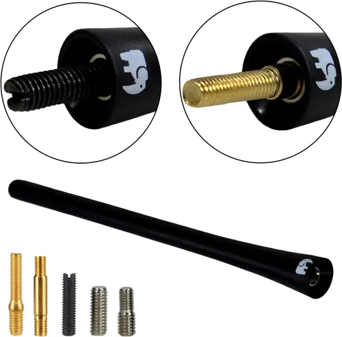 Miniatura 5 de ONE250 - Antena de goma flexible de 7.0 in para Mazda MX-5 Miata (2006-2020), Mazda2 (2002-2016), Mazda3 (2002-2013), Mazda5 (1999-2019), Mazda CX-7