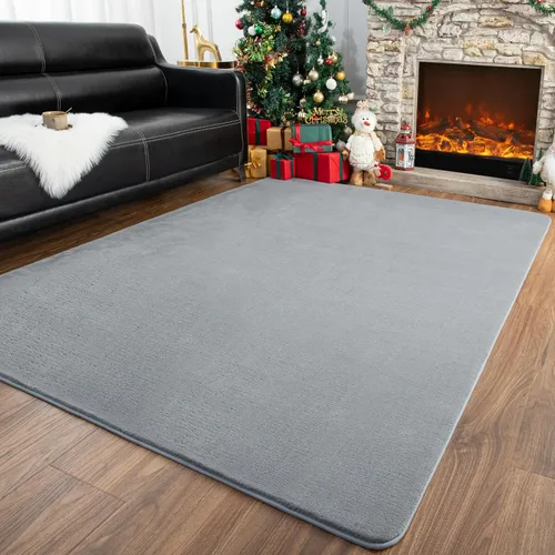 Miniatura 10 de Przemy Alfombras negras lavables para dormitorio, sala de estar, alfombra de pasillo de 2 x 6 pies, alfombra de interior de espuma viscoelástica