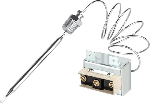 Interruptor de freidora de termostato de límite alto 1177 LCCM200300 compatible con ATOSA 301030005 Termostato Hi Limit con 3/8 "Mpt Stuff Box Hi