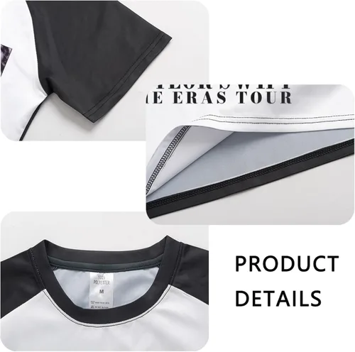 Miniatura 4 de Taylor ERAS Tour Swift 1989 - Camiseta de manga corta suave para mujer, camiseta de música casual, regalo creativo para fans
