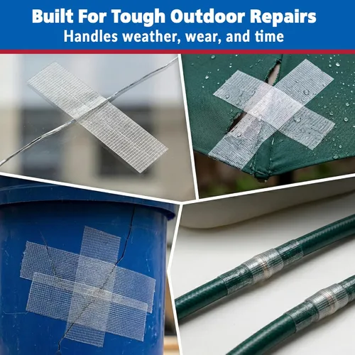 Miniatura 4 de Gaffer Power - Cinta adhesiva transparente, ultra alto rendimiento resistente a la intemperie para reparaciones y montaje discretos, no se muestran