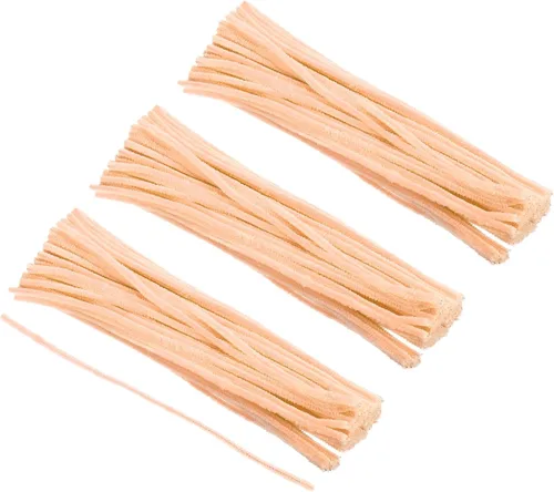 PATIKIL Limpiapipas de 12 pulgadas, paquete de 300 tallos de felpilla flexibles para bricolaje, manualidades, decoración de fiestas, manualidades,