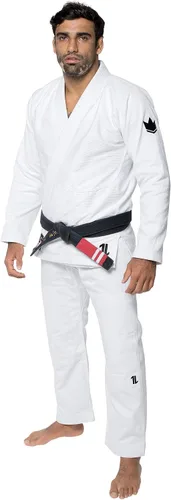 Miniatura 2 de KINGZ The One Brazilian Jiu Jitsu Gi - Kimono BJJ ligero y duradero para hombre - IBJJF Legal - 400gsm Pearl Weave Pro Training