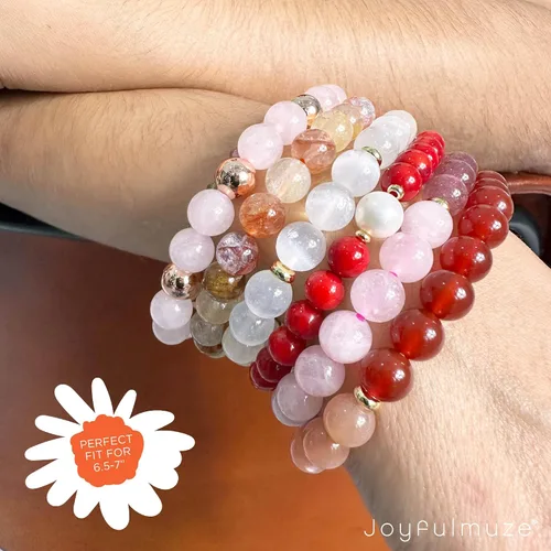 Miniatura 32 de Curación de cristal hecha a mano de primera calidad, regalo de cuentas de piedras preciosas para hombres y mujeres