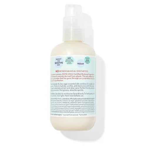 Miniatura 3 de California Baby Loción calmante Hidratante 100% a base de plantas Loción de lavanda para bebé Hidratante facial para piel seca