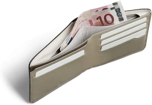Miniatura 4 de Bellroy Hide Seek Premium Edition HI Billetera de cuero delgado - Madera oscura