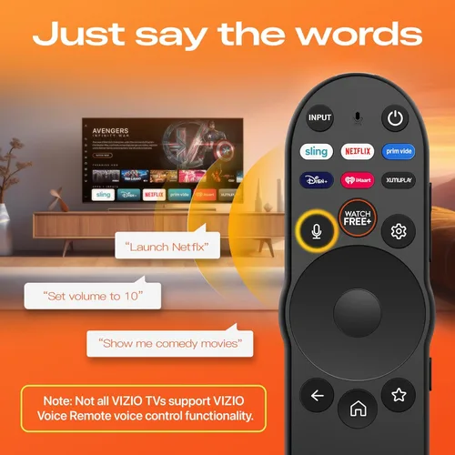 Miniatura 4 de Control remoto por voz para Vizio-Smart-TV-Remote, nuevo reemplazo universal XRT270 V2 XRT136 XRT260 XRT270 Smartcast D/P/M/V-Series FHD 4K Quantum